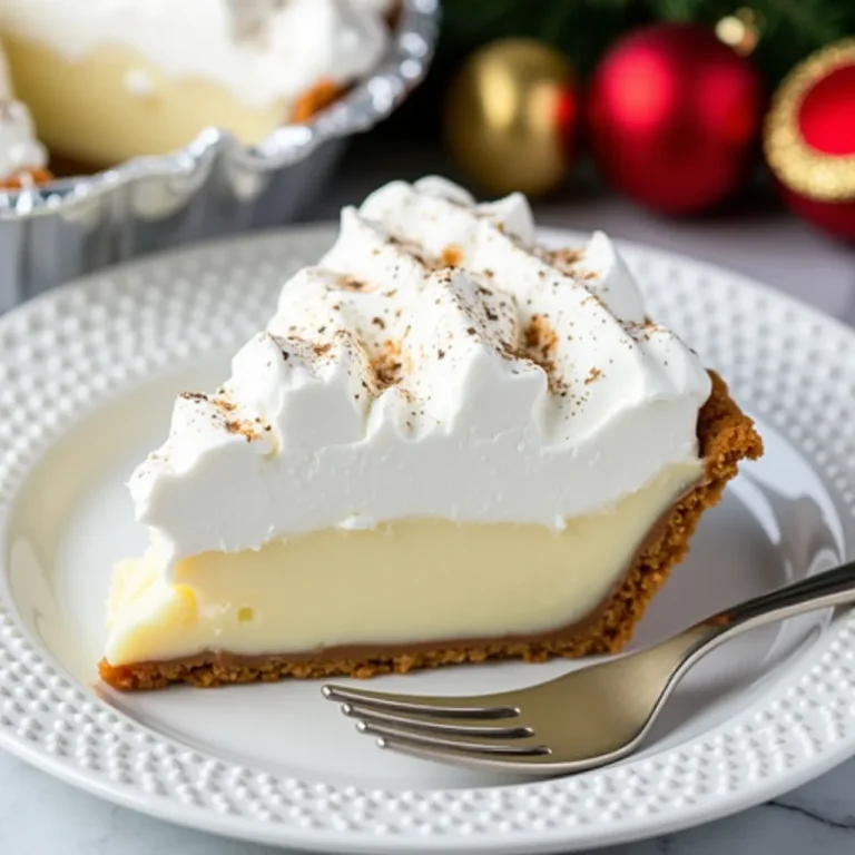 Eggnog Pie