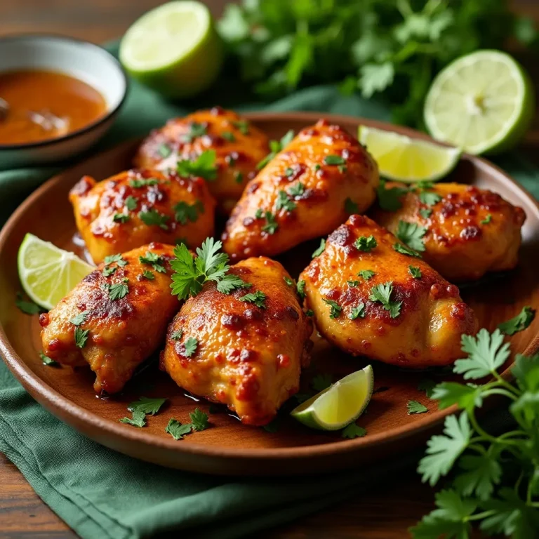 Delicious Honey Lime Cilantro Chicken Thighs