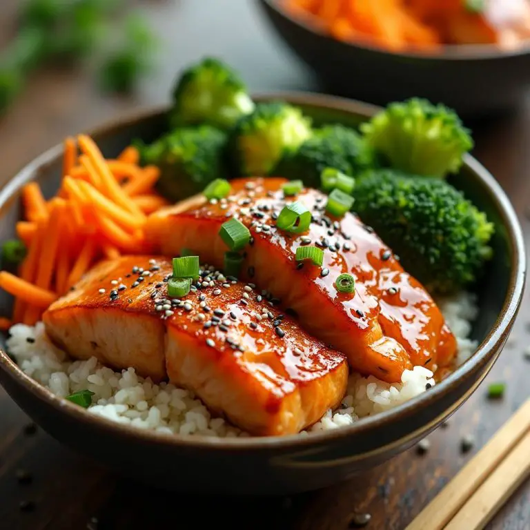 Teriyaki Salmon Bowl