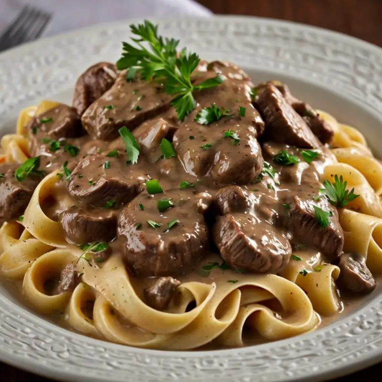 Beef Stroganoff Recipe: A Classic Russian Dish