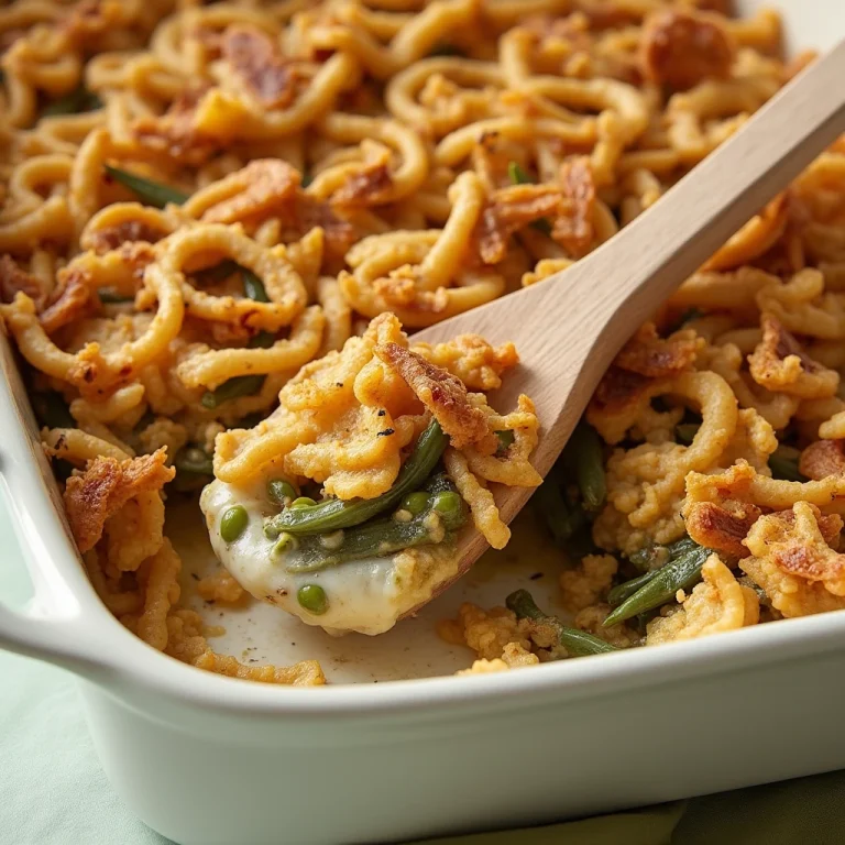 Best Green Bean Casserole Recipe: Creamy, Homemade Goodness